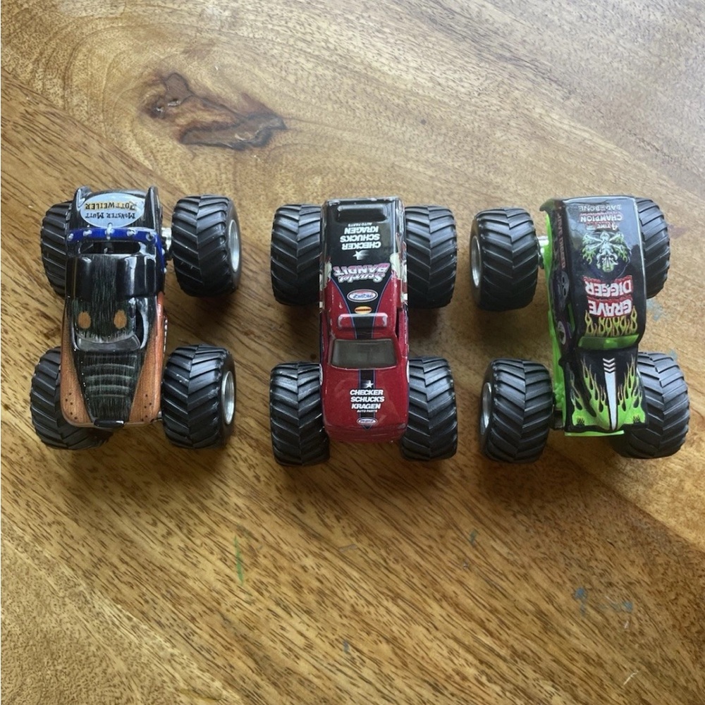 Kids lot of 3 Monster Trucks
